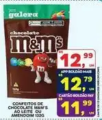 Roldão M&m's - confeitos de chocolate ao lete ou amendoim oferta
