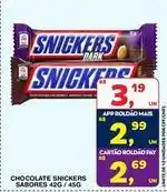 Roldão Snickers - chocolate oferta