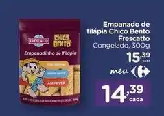 Carrefour Bento - empanado de tilápia chico oferta