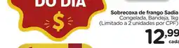Carrefour Sadia - sobrecoxa de frango oferta