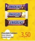 Atacadão Snickers - chocolate oferta