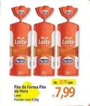 Leite moça - pão de forma pão da hora