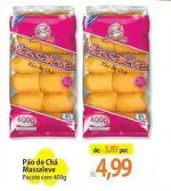 Massa leve - pao de cha