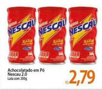 Atacadão Achocolatado Em Pó Nescau 2.0 oferta
