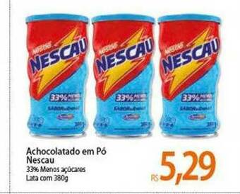 Atacadão Achocolatado Em Pó Nescau oferta
