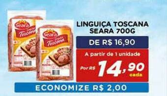 Bahamas Mix Linguiça Toscana Seara oferta