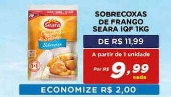 Bahamas Mix Sobrecoxas De Frango Seara Iqf oferta
