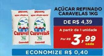 Açúcar Refinado Caravelas
