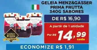 Geleia Menz&gasser Prima Frutta