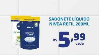 Bahamas Supermercados Sabonete Liquido Nivea Refil oferta