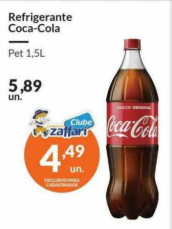 Zaffari Refrigerante Coca-cola oferta
