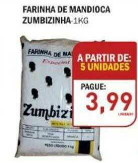 Decisão Atacarejo Farinha De Mandioca Zumbizinha oferta
