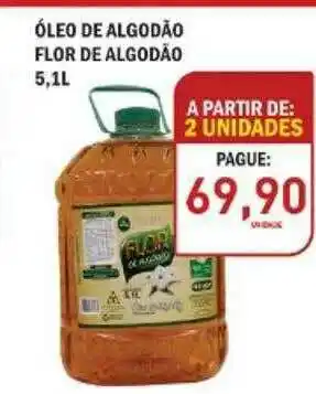 óleo De Algodão Flor De Algodão