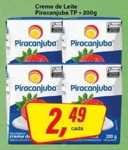 Rede Supermarket Creme de Leite Piracanjuba TP oferta