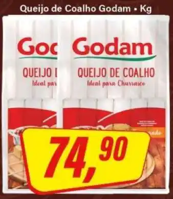 Rede Supermarket Queijo de Coalho Godam oferta