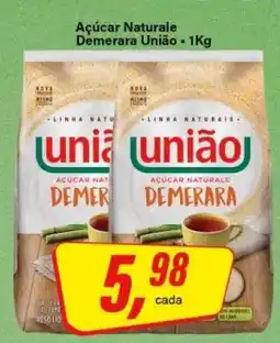 Rede Supermarket Açúcar Naturale Demerara União oferta