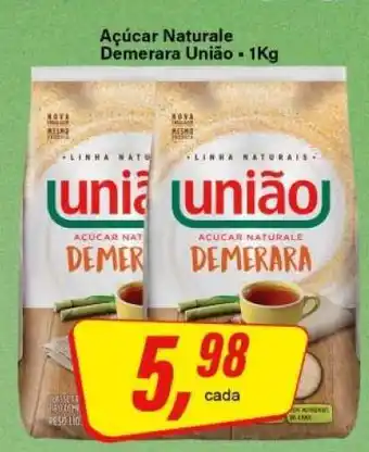 Rede Supermarket Açúcar Naturale Demerara União oferta