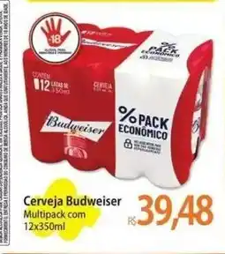 Atacadão Cerveja Budweiser oferta