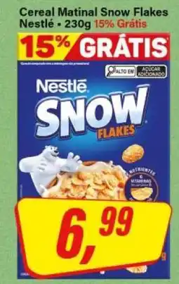 Rede Supermarket Cereal Matinal Snow Flakes oferta