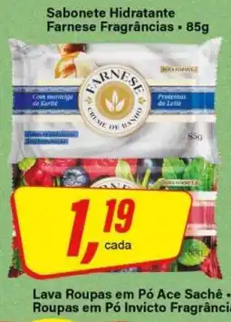 Rede Supermarket Sabonete Hidratante Farnese Fragrâncias oferta