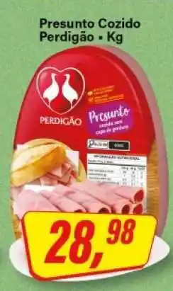 Rede Supermarket Presunto Cozido Perdigão oferta