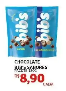 Assaí Atacadista CHOCOLATE BIB'S SABORES oferta
