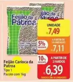 Atacadão Feijão Carioca da Patroa oferta