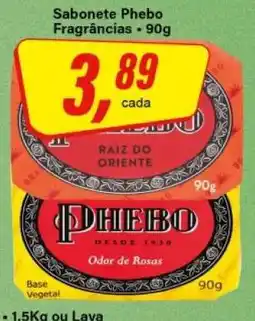 Rede Supermarket Sabonete Phebo oferta