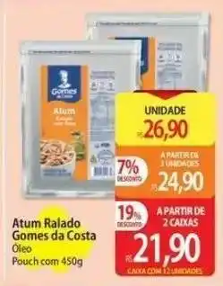 Atacadão Atum Ralado Gomes da Costa oferta