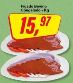 Rede Supermarket Fígado bovino congelado oferta