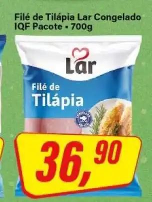 Rede Supermarket Filé de Tilápia Lar Congelado oferta