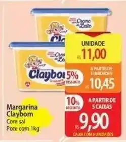 Atacadão Margarina Claybom oferta