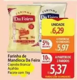 Atacadão Farinha de Mandioca Da Feira oferta