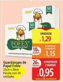 Atacadão Guardanapo de Papel Fofex oferta