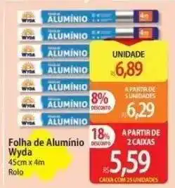 Atacadão Folha de Alumínio Wyda oferta