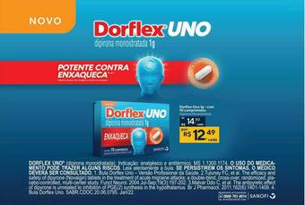 Drogaria Coop Dorflex Uno Dipirona Monoidratada oferta
