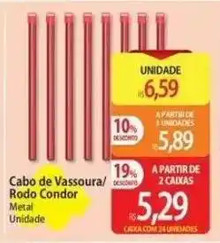 Atacadão Cabo de Vassoura/Rodo Condor oferta