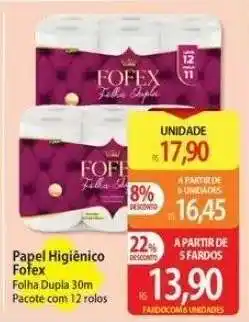 Atacadão Papel Higiênico Fofex oferta