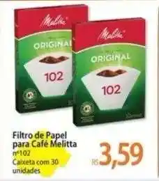 Atacadão Filtro de Papel para Café Melitta nº102 oferta