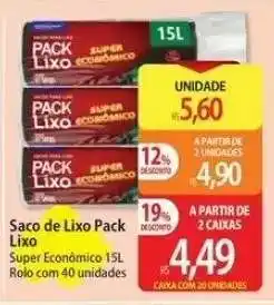 Atacadão Saco de Lixo Pack Lixo oferta