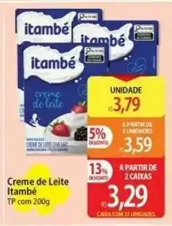 Atacadão Creme de Leite Itambé oferta