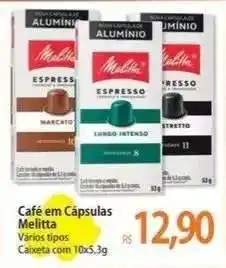 Atacadão Café em Cápsulas Melitta oferta
