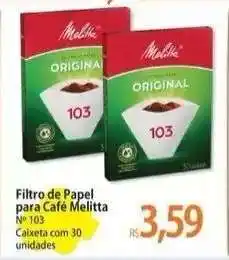 Atacadão Filtro de Papel para Café Melitta oferta