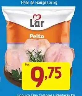 Supermercados Guanabara Peito de Frango Lar kg oferta