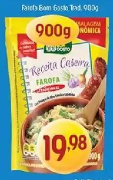 Supermercados Guanabara Farofa Bom Gosto Trad. 900g oferta