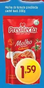 Supermercados Guanabara Molho de tomate predilecta sachê trad. 300g oferta