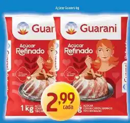 Supermercados Guanabara Açúcar Guarani kg oferta
