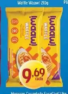 Supermercados Guanabara Waffle Waaw! 210g oferta