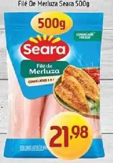 Supermercados Guanabara Filé de Merluza Seara 500g oferta