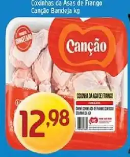 Supermercados Guanabara Coxinhas da Asas de Frango Canção Bandeja kg oferta